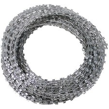 Fil de Fer Barbelé Bw 50 M Ø 30 CM, Bundeswehr Câble Klingendraht, 0,50€/