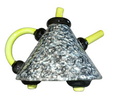 THÉIÈRE EN CÉRAMIQUE ATTRIBUÉE À MATTEO THUN MEMPHIS 1980 EIGHTIES DESIGN