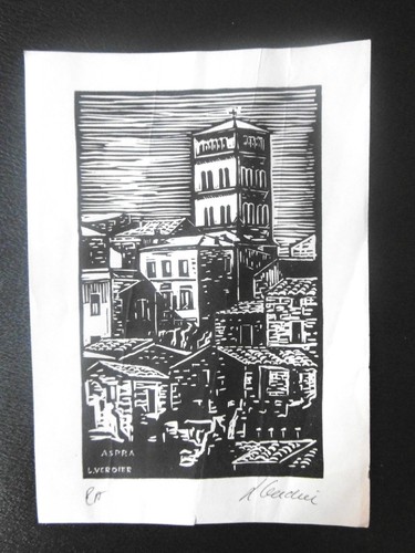 Verdier gravure originale - l,