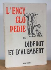 L’encyclopédie de Diderot et d'Alembert N°8 1965 Henri Veyrier Horlogerie...