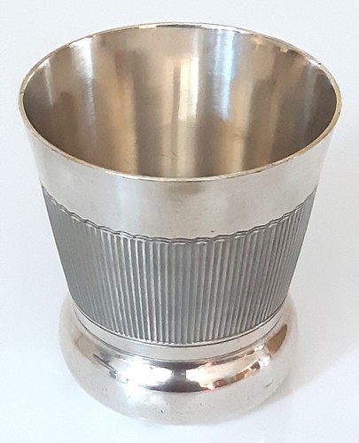 Jolie timbale metal argente - timbale, en