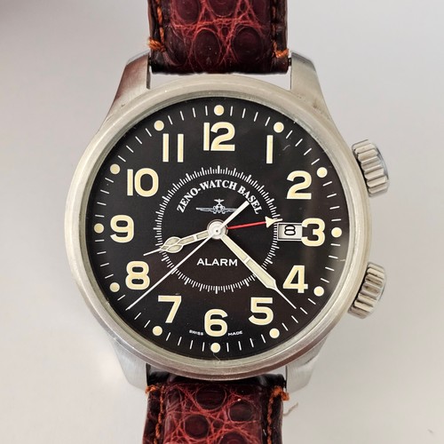 Zeno watch basel pilot - zeno-watch, pilot-alarm
