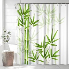 Rideau Douche Bambou, Rideau