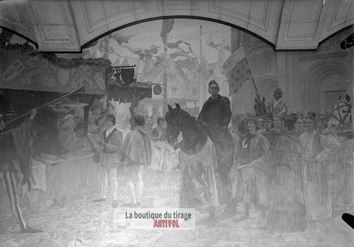Fresque sorbonne paris - de, la