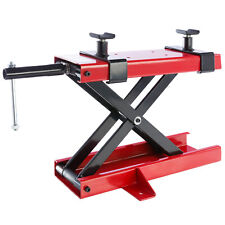 AREBOS Cric de Moto 500 kg Pont Élévateur pour Motos Régable de 95 - 375 mm
