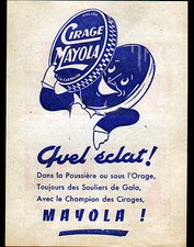 ROSPORDEN (29) USINE de PRODUITS D'ENTRETIEN / CIRAGE "MAYOLA" devinette Epinal