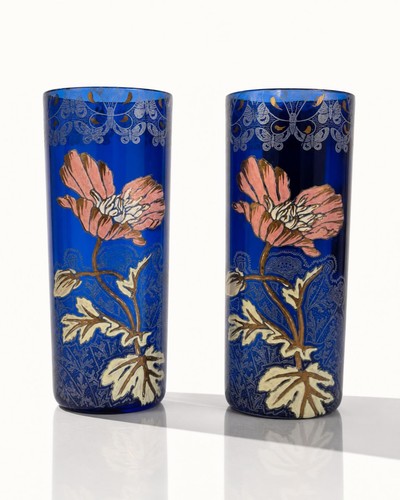 Paire vases rouleau - paire,