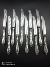 10 Couteaux de table en métal