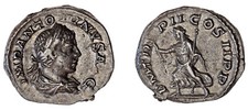 Elagabalus Denarius - Denier