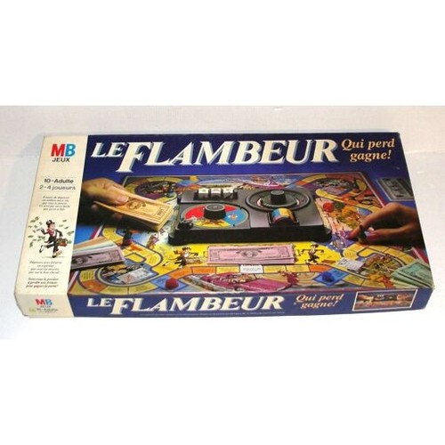 Jeu société flambeur - jeu, le