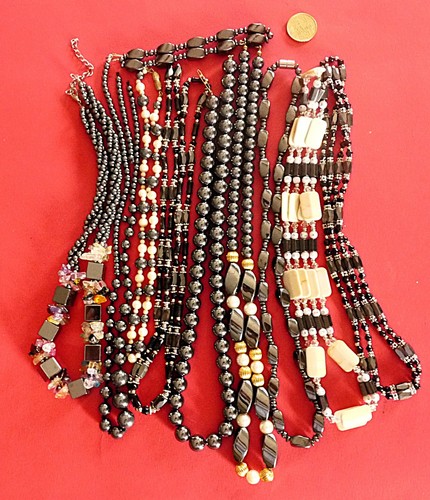Lot bijoux colliers - bijoux,