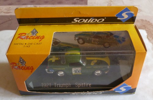 Solido racing triumph spitfire - racing,