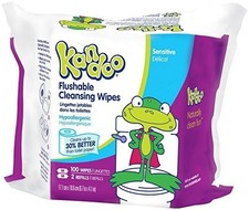 Kandoo flushable sensitive - flushable,