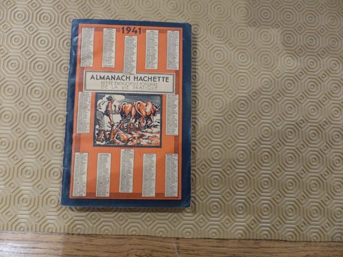 Almanach hachette 1941 - ,