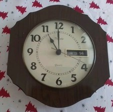 Ancienne Horloge murale Vedette  à  Réviser , Ancienne Pendule 