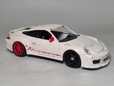 Petite voiture Mondo Motors Porsche 911 Type 997 GT3 RS Blanche 1/43 occasion