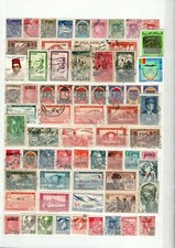 ALBUM DE 16 PAGES AVEC 527 TIMBRES ANCIENNES COLONIES PAYS D'EXPRESION FRANCAISE