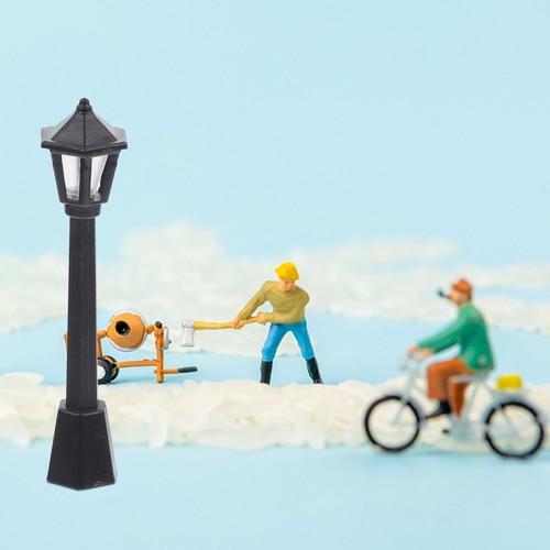 Pcs lampadaire miniature - pcs,