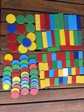 Lot de 113 jetons de jeux