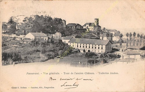 Cpa 70210 passavant - 70210, vue