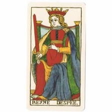 Carte de Tarot Mamanmiyuki Mini Taille Tarot Classique de Marseille du Japon ...