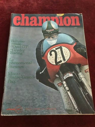 Revue moto n159 champion 1969 - moto,