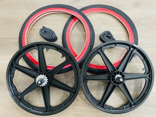 Pair bicycle mag wheels - pair, of