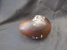 VERRERIE LA ROCHERE MULLER  pâte de verre émaillée tulipe de veilleuse en œuf