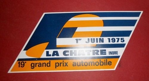 Autocollant publicitaire la - ,