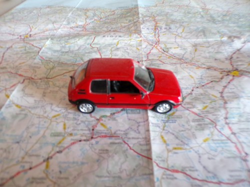 Peugeot 205 gti l rouge - 205,