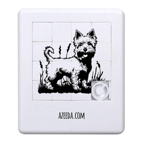Happy westie garden - in, garden'