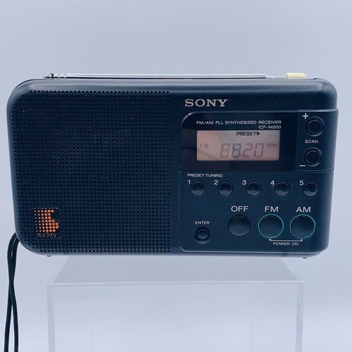 Sony portable radio - sony, fm