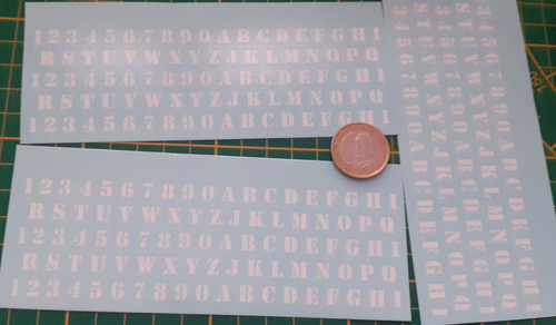 Decals decalcomanie chiffre - decalcomanie,