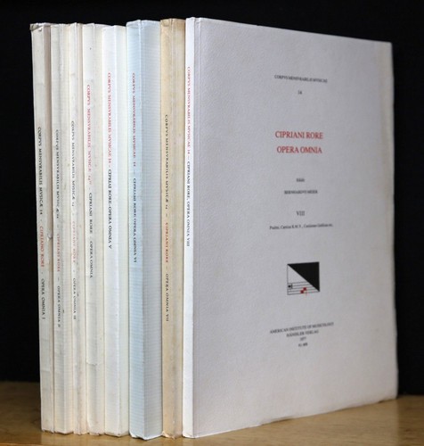 Cipriani rore opera omnia 8 - rore,