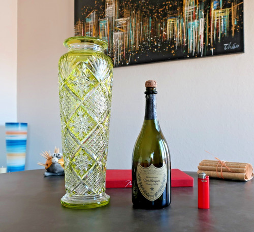 Cristal baccarat vase - baccarat,, taillé