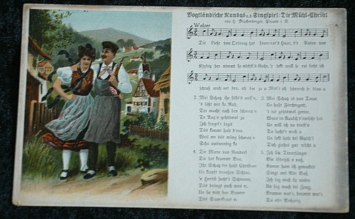 56603 artiste carte chanson - carte, de