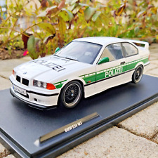 VOITURE SOLIDO BMW E36 M3 COUPE POLIZEI 1991 1:18 NEUF BOITE FEV 2025