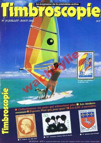 Timbroscopie 07 1985 - timbroscopie, n°16