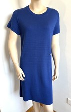 robe T40 mi longue droite manche courte maille épaisse de qualité 540!