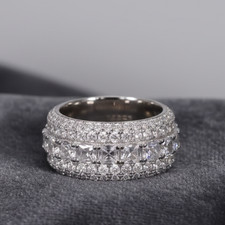 Men's Iced Out 925 Silver