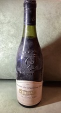 💚 Bouteille GIGONDAS 1991 Domaine du Grappillon d’Or, par Bernard Chauvet