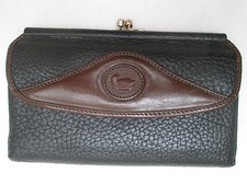 -AUTHENTIQUE portefeuille - porte-monnaie DOONEY & BOURKE  cuir  (T)BEG vintage 