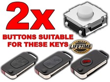 2 BOUTON TELECOMMANDE CLE POUR