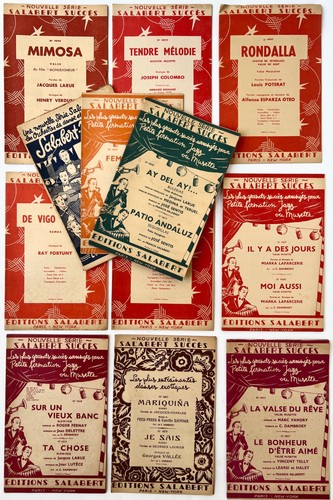 Livrets partitions 1940 - 12,