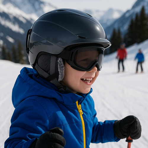 Casque ski pour enfants - ski,