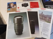 ancienne publiciter catalogue angenieux et leica r4