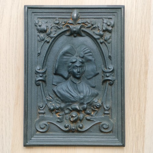 Ancienne plaque fonte - ancienne,