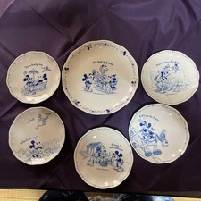 Lot de 6 assiettes Disney