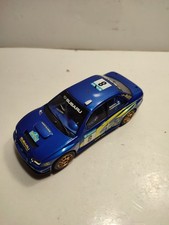 SCALEXTRIC/HORNBY VOITURE CIRCUIT  1/32 SUBARU IMPREZA N° 8 MAKINEN  FONCTIONNE