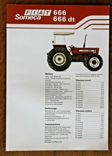 prospectus brochure tracteur